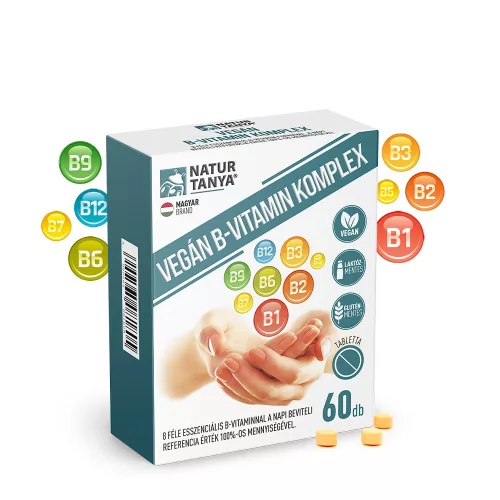 Natur Tanya Vegán B-Vitamin Komplex 60 Tabletta