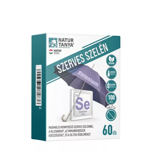 Natur Tanya Szerves Szelén 60 Tabletta