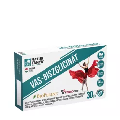 Natur Tanya Vas-biszglicinát 30 Kapszula