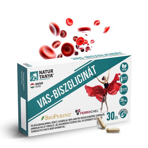 Natur Tanya Vas-biszglicinát 30 Kapszula