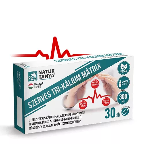 Natur Tanya Szerves Tri-Kálium Mátrix 30 Tabletta