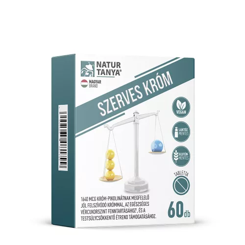 Natur Tanya Szerves Króm 60 Tabletta