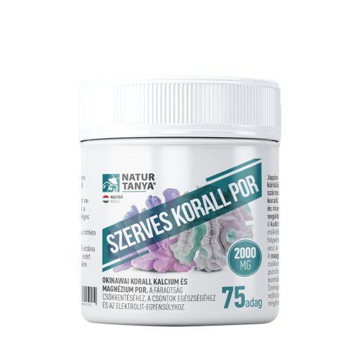 Natur Tanya Szerves Korall Por 75 Adag 150 g