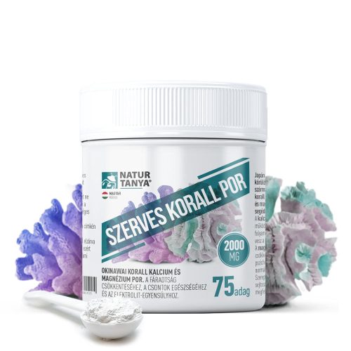 Natur Tanya Szerves Korall Por 75 Adag 150 g