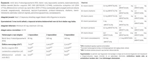 Natur Tanya S. Ferzym Bélflóra Kapszula 30 Kapszula