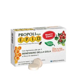   Natur Tanya S. EPID Propoliszos Szopogatós Tabletta Alpesi Növénnyel, Cinkkel, C-Vitaminnal 20 db
