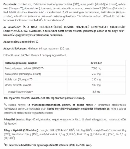 Natur Tanya Vegán Bélradír Plusz 480 ml