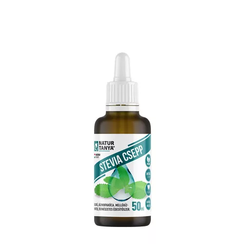 Natur Tanya Stevia Csepp (Édesfű, Jázminpakóca) 50 ml