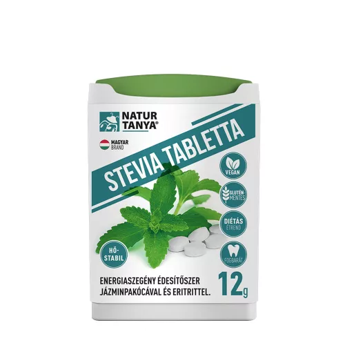 Natur Tanya Stevia Tabletta (Édesfű, Jázminpakóca) 12 g