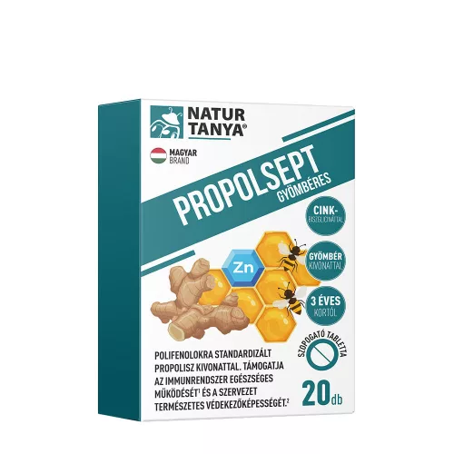 Natur Tanya Propolsept Propolisz 20 szopogatótabletta