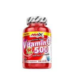 Amix Vitamin C 500 mg Csipkebogyó kivonattal 125 kapszula