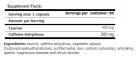 Amix Caffeine with Taurine 90 Kapszula
