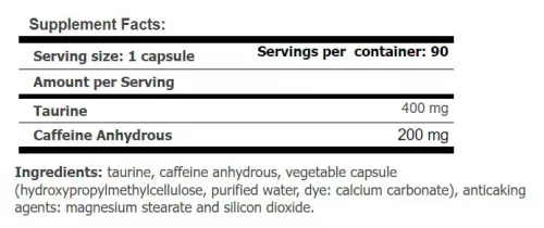 Amix Caffeine with Taurine 90 Kapszula