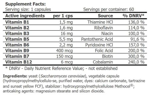 Amix GreenDay® B-Complex Life-Forte+ 60 Kapszula