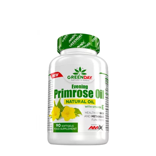 Amix GreenDay® Evening Primrose - Ligetszépe olaj 90 Lágykapszula