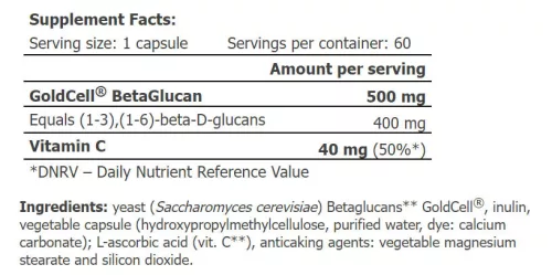 Amix GreenDays® ProVegan BetaGlucan 60 Kapszula