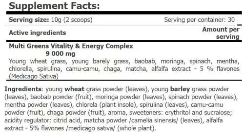 Amix GreenDay® ProVegan MultiGreens Vitality & Energy 300 g