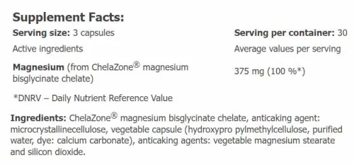 Amix ChelaZone® MagneChel® - Magnézium - biszglicinát 90 Kapszula