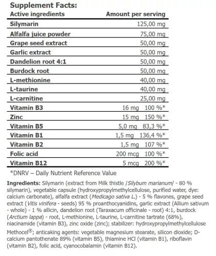 Amix Liver Cleanse 100 Kapszula