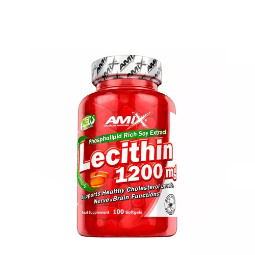 Amix Lecithin 1200 mg 100 Lágykapszula