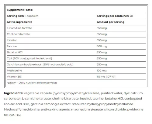 Amix Lipotropic Fat Burner 100 Kapszula