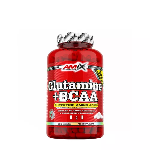 Amix L - glutamine + BCAA 360 Kapszula