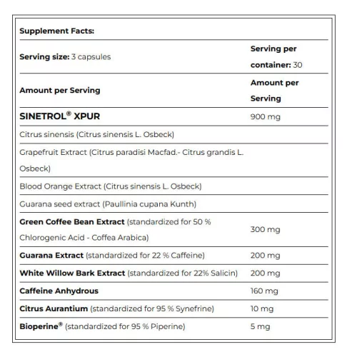 Amix XFat Thermogenic Fat Burner 90 Kapszula