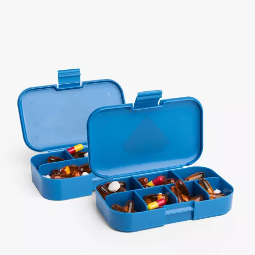 SmartShake Pill Box Organizer - Kapszulatartó
