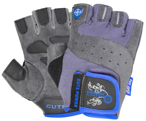 Power System Gloves Cute Power - Edzőkesztyű Kék