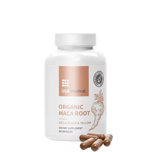 USA medical Organic Maca Root - Maca Gyökér Kapszula 60 Kapszula
