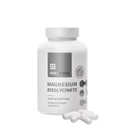  USA medical Magnézium Biszglicinát Kapszula “fully reacted” Formulával 60 Kapszula