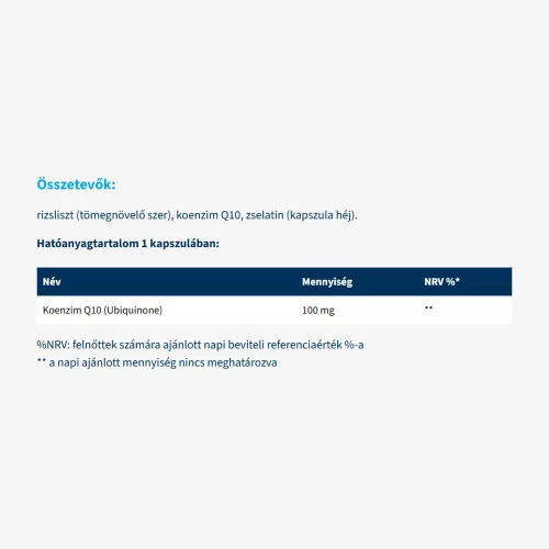 USA medical Q10 koenzim kapszula Q10 UBIQUINONE 60 Kapszula