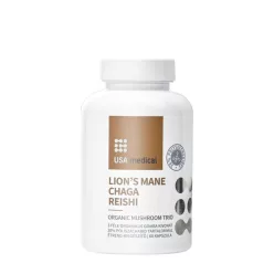 USA medical Organic Mushroom Trio 60 Kapszula