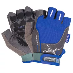 Power System Gloves Womans Power - Női Edzőkesztyű Kék