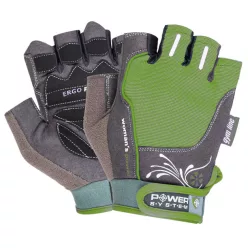 Power System Gloves Womans Power - Női Edzőkesztyű Zöld