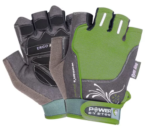 Power System Gloves Womans Power - Női Edzőkesztyű Zöld