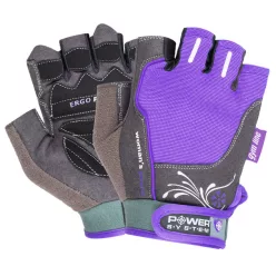 Power System Gloves Womans Power - Női Edzőkesztyű Lila