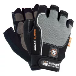   Power System Gloves Mans Power - Férfi Edzőkesztyű Szürke