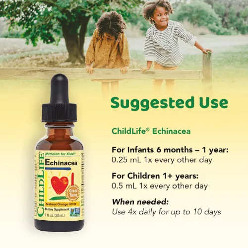 ChildLife Echinacea - Immuntámogatás csecsemők és gyerekek számára 30 ml