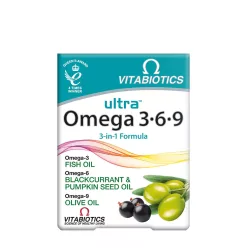 Vitabiotics Ultra Omega 3-6-9 60 Kapszula