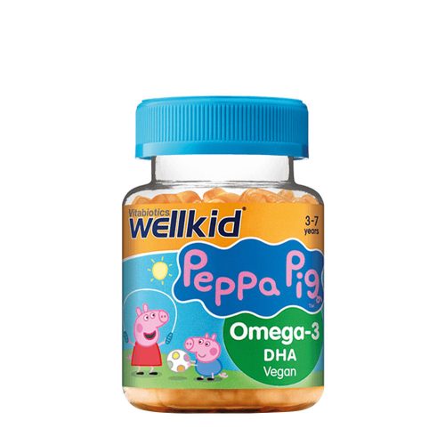 Vitabiotics Wellkid Peppa Pig Omega-3 DHA 30 Gumicukor