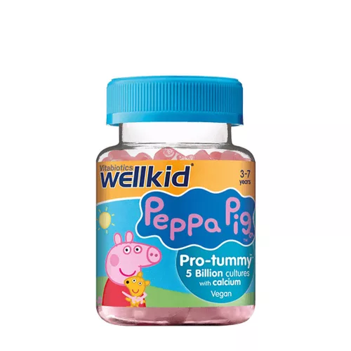 Vitabiotics Wellkid Peppa Pig Pro-tummy 30 Gumicukor