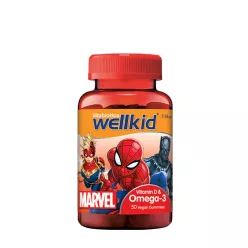 Vitabiotics Wellkid Marvel Omega-3 50 Gumicukor