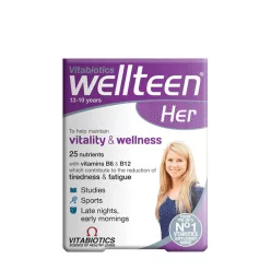   Vitabiotics Welllteen Her - Multivitamin Tinédzser Lányoknak 30 Tabletta