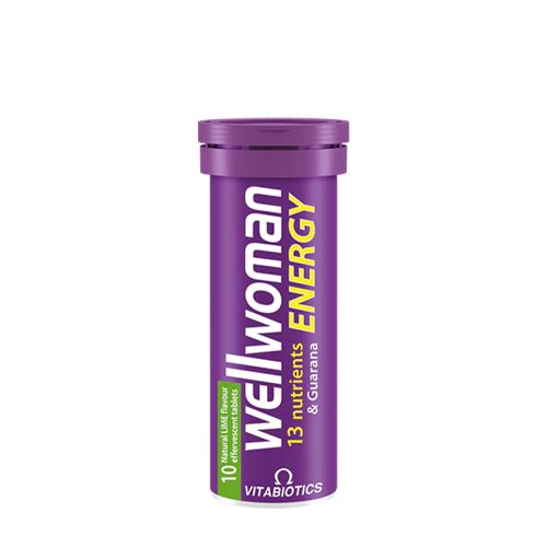 Vitabiotics Wellwoman Energy - Pezsgőtabletta nőknek 10 Pezsgőtabletta