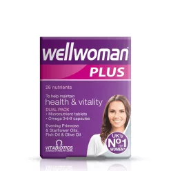 Vitabiotics Wellwoman Plus Omega 3-6-9 56 Tabletta