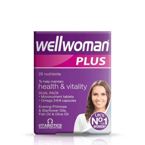 Vitabiotics Wellwoman Plus Omega 3-6-9 56 Tabletta