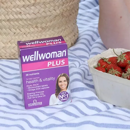Vitabiotics Wellwoman Plus Omega 3-6-9 56 Tabletta