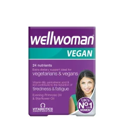   Vitabiotics Wellwoman Vegan - Multvitamin Vegán Nőknek 60 Tabletta