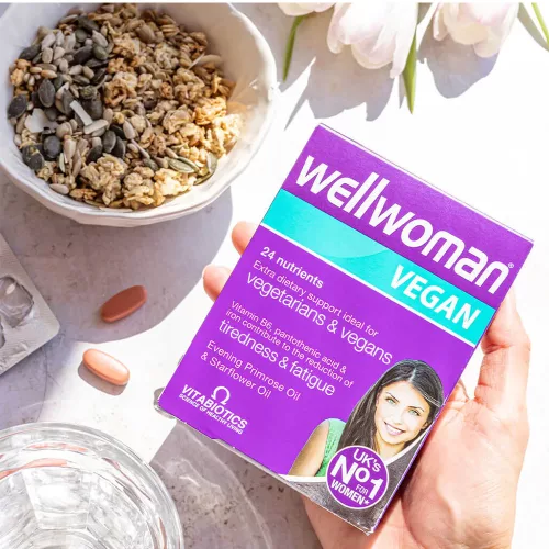 Vitabiotics Wellwoman Vegan - Multvitamin Vegán Nőknek 60 Tabletta